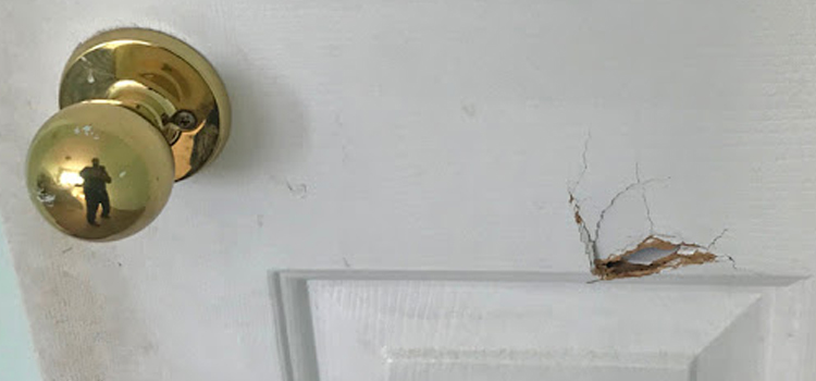 interior door hole repair Long Beach